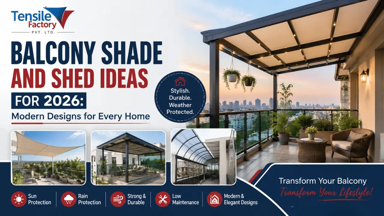 You are currently viewing Balcony Shade and Shed Ideas for 2026: Modern Designs for Every Home