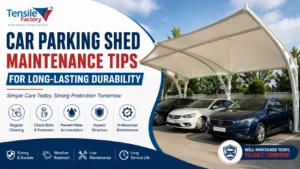 Read more about the article Car Parking Shed Maintenance Tips For Long-Lasting Durability